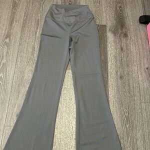 Brand New W/O Tags Gray Flare Leggings